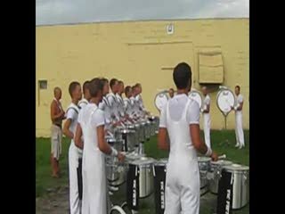 DCI 2008: Blue Stars Warmup/ Full Battery