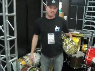 NAMM 2009 - ddrum - Carmine Appice Signature Snare Drum Preview