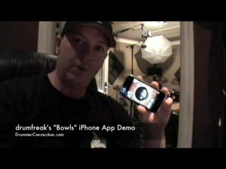 iPhone - Bowls Demonstration by drumfreak - Tibetan Singing Bowls iPhone App