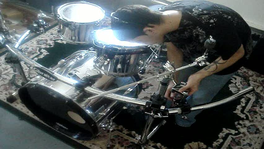 EJ Drum Setup Time Laps