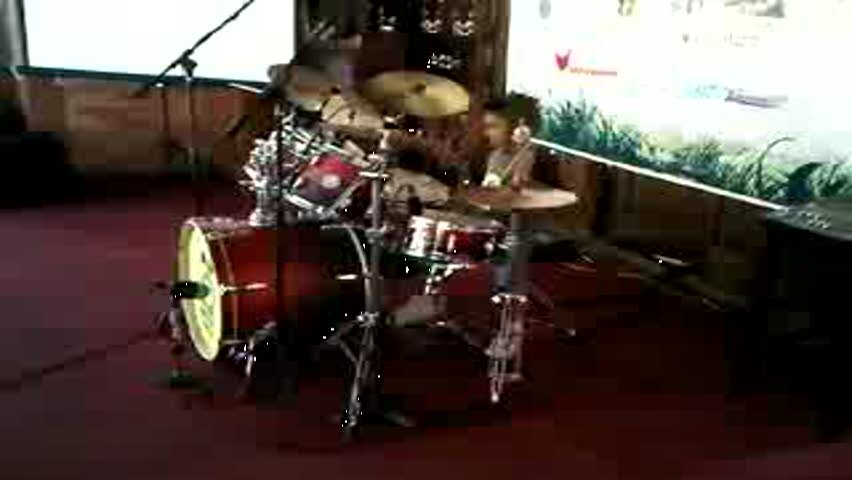 1st Winner Junior Drum Camp.5 years old