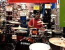 My buddy and I just playin around, having fun